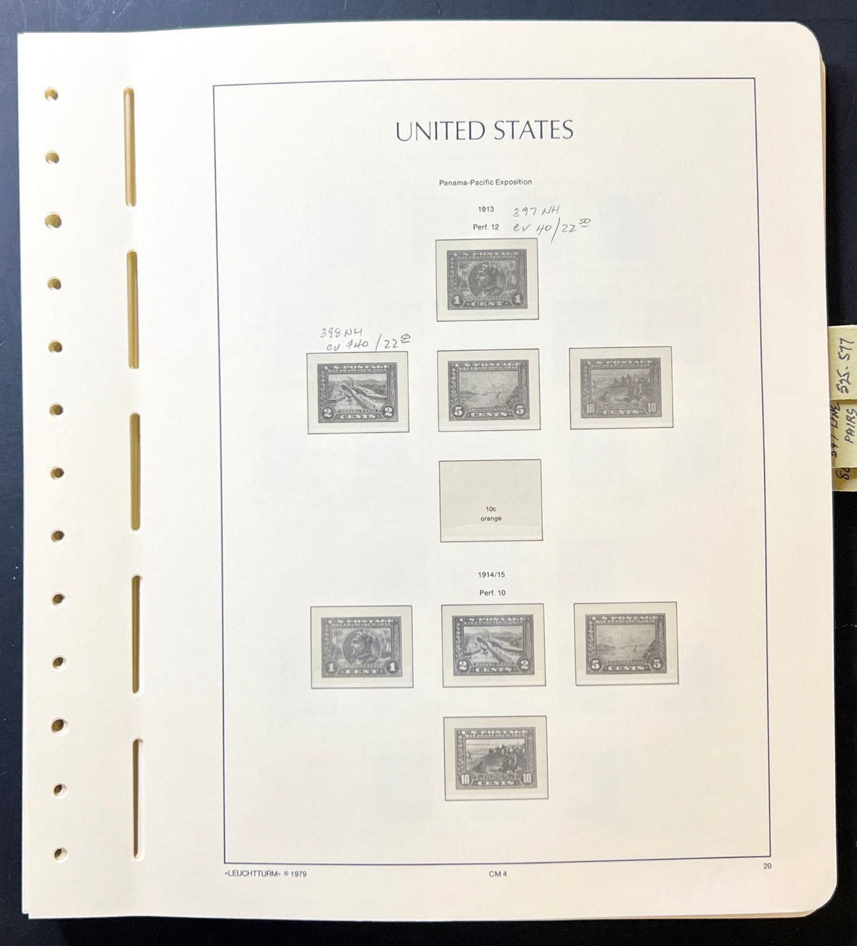 United States Lighthouse Illustrated Hingeless Album Pages 1847-1957 ZAYIX