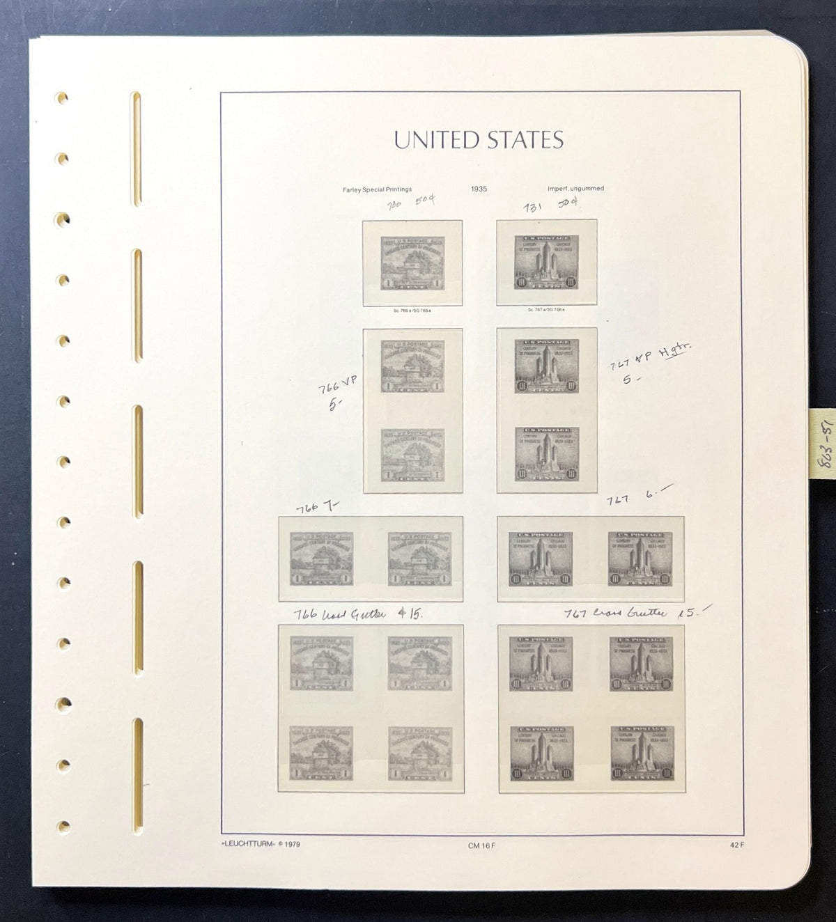 United States Lighthouse Illustrated Hingeless Album Pages 1847-1957 ZAYIX
