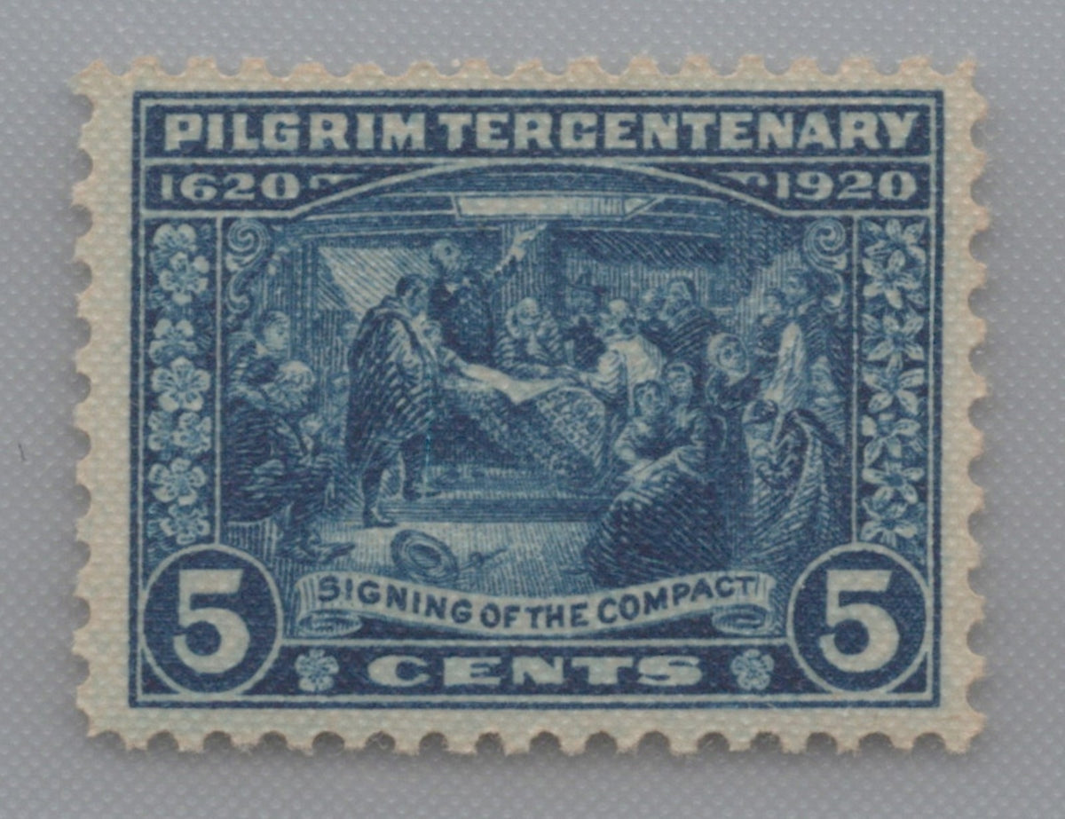 U.S. 550 Signing Of The Compact 5-Cent MNH VF 1920 ZAYIX