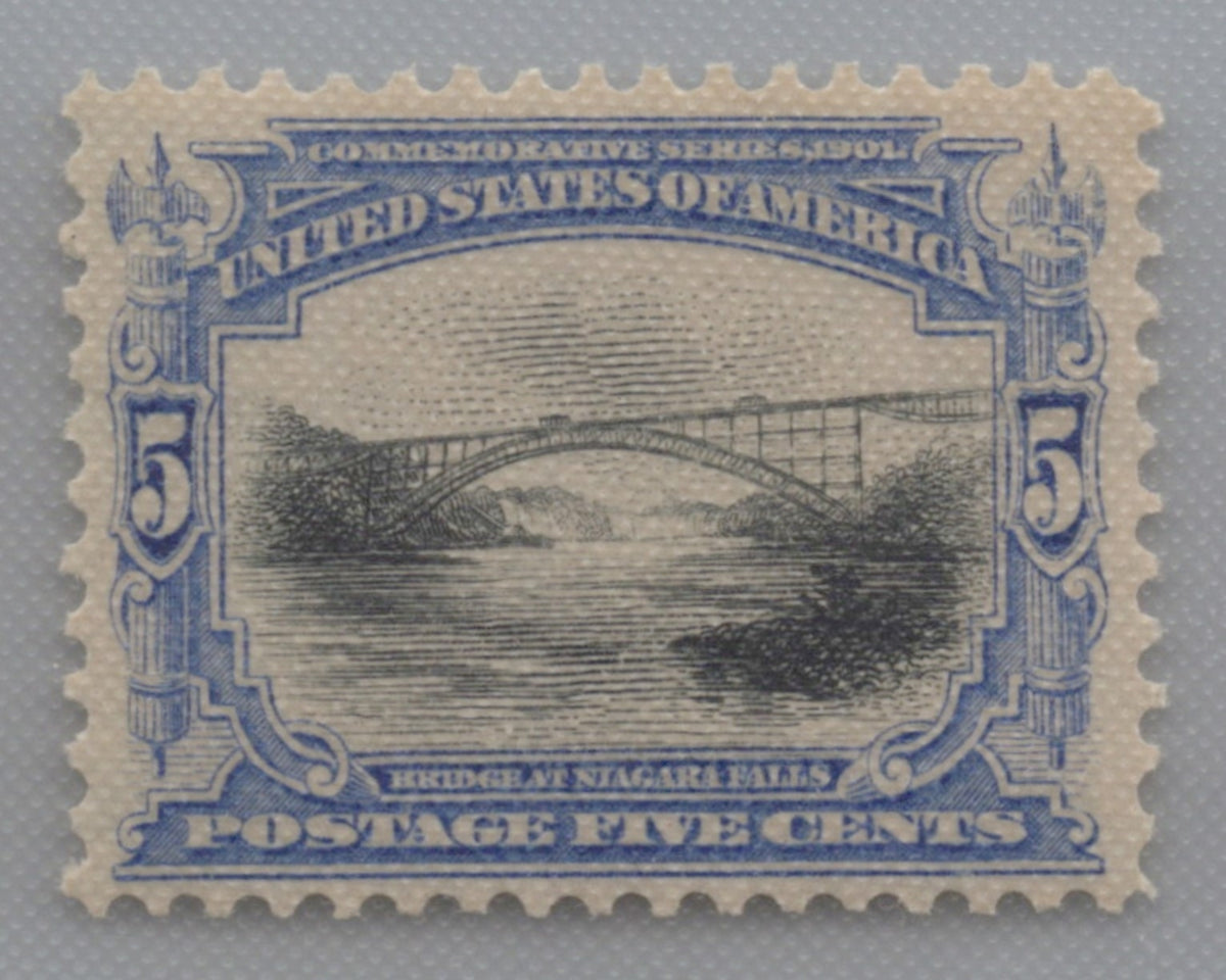 U.S. 297 Bridge At Niagara Falls 5-Cent MNH VF 1901 ZAYIX