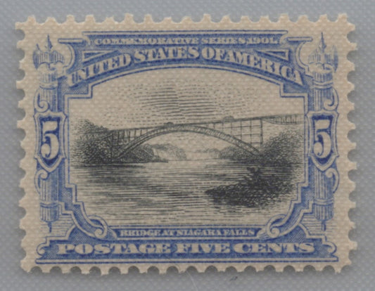 U.S. 297 Bridge At Niagara Falls 5-Cent MNH VF 1901 ZAYIX
