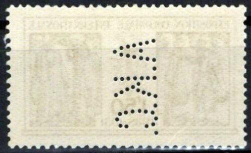 France 262 MNH Perfin "AKC" Minor Gum Skip LLC ZAYIX 0224S0088