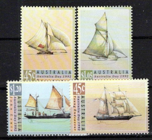 Australia 1249-1252 MNH Sailing Ships Transportation0221S0104M ZAYIX 0224S0104M