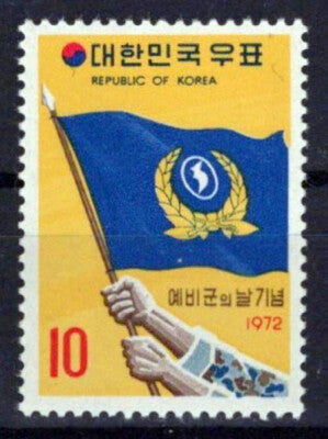 Korea 816 MH Homeland Reserve Forces Flag ZAYIX 0624S0653