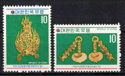 Korea 821-822 MNH National Treasures Tomb King Munyong ZAYIX 0624S0658