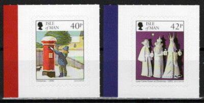 Isle of Man 1609-1610 MNH Self Adhesive Christmas Three Kings ZAYIX 073123SM29M