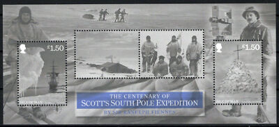 Isle of Man 1527 MNH South Pole Expedition Antarctic Explorers ZAYIX 072123SM30M