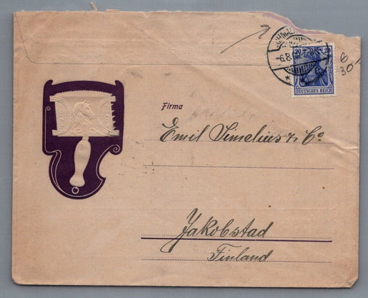 Germany Advertising Cover Horses ZAYIX 0125M0177