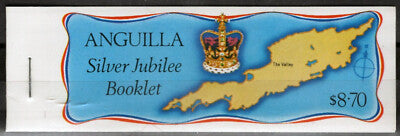 Anguilla 274a MNH Booklet Queen Elizabeth II Silver Jubilee ZAYIX 090722S102