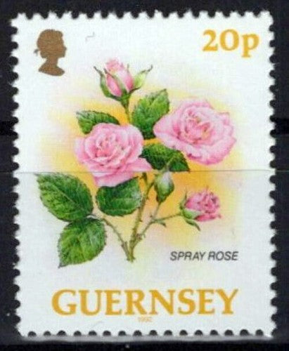 Guernsey 487 MNH Flowers Plants Nature ZAYIX 0524S0116M