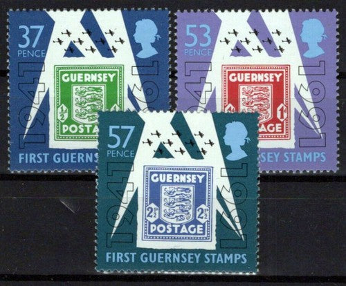 Guernsey 446-448 MNH Stamps on Stamps ZAYIX 0524S0128M