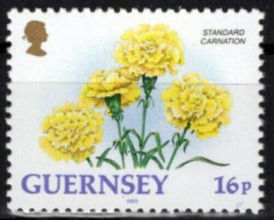 Guernsey 486 MNH Flowers Plants Nature ZAYIX 0524S0118M