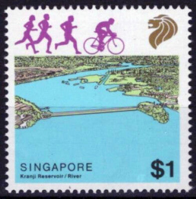 Singapore 510 MNH 1987 Kranji Reservoir Park Sports ZAYIX 041123S09