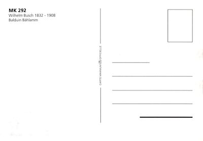 Liechtenstein Maximum Card FDC Wilhelm Busch, Cartoonist ZAYIX 1224A0079