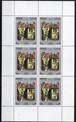 Sharjah Mi 710 MNH Beethoven Birthplace Mini-Sheet ZAYIX Stamps 1224L0015M