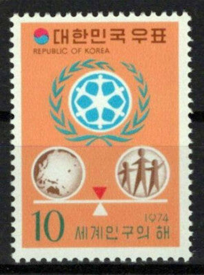 Korea 904 MNH WPY Emblem World Population Year ZAYIX 0701S0004