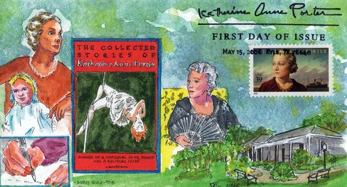 US 4030 FDC Author Katherine Anne Porter, Doris Gold ltd cachet ZAYIX 0124M0209