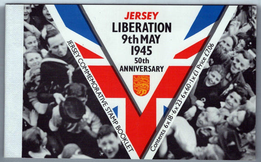 Jersey 716a MNH Complete Booklet Military War Ships ZAYIX 0424M0089