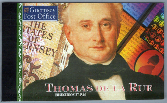 Thomas de la Rue 1993 Prestige Booklet Guernsey 524a MNH (5 souvenir sheets) ZAYIX