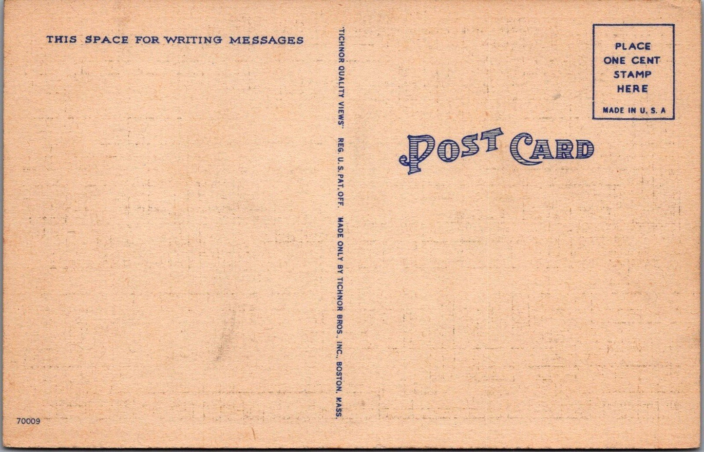 Rare Greetings from Jacksonville NC Rowboat Moon Linen Postcard ZAYIX 102022PC49