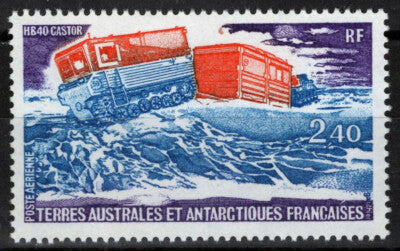 FSAT TAAF C61 MNH HB-40 Castor Truck & Trailer Antarctica ZAYIX FSA-S0208M
