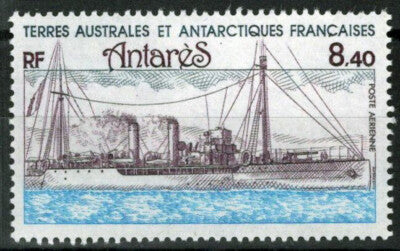FSAT TAAF C69 MNH Antarctica Steam Ship Antares Transportation ZAYIX FSA-S0211M