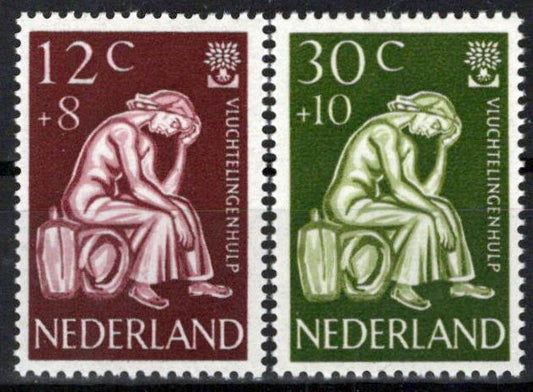 Netherlands B341-B342 MNH Semi-Postal Refugee Women Zayix Stamps 0225S0259M