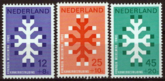 Netherlands B449-B451 MNH Semi-Postal Stylized Crab Zayix Stamps 0225S0289M