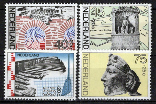 Netherlands B531-B534 MNH Archaeological Finds Zayix Stamps 0225S0311M