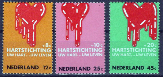 Netherlands B462-B464 MNH Semi-Postal Bleeding Heart Zayix Stamps 0225S0292M