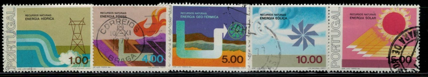 Portugal 1315-1319, 1976 Used Energy Environment ZAYIX 021022S23