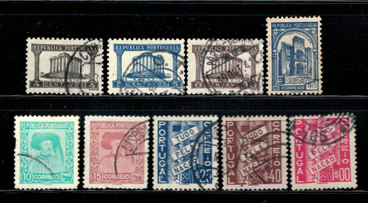 Portugal 561-568a Used 1935 Historical Figure ZAYIX 020722S67