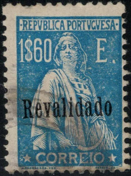 Portugal 495 used 1$60e Revalidado Ceres ZAYIX 031222S03