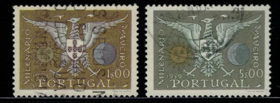 Portugal 844-845 Used 1959 ZAYIX 021022S02