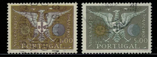 Portugal 844-845 Used 1959 ZAYIX 021022S02