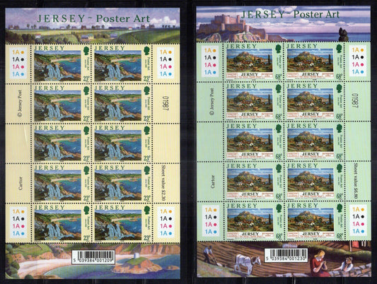 Jersey 1071-1074 MNH Poster Art Landscapes Maine Life Tourism ZAYIX 0324L0096M