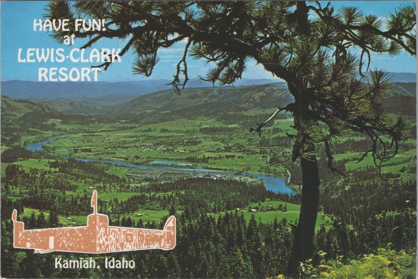 Have Fun! at Lewis-Clark Resort Kamiah, Idaho Postcard ZAYIX 102022PC70M