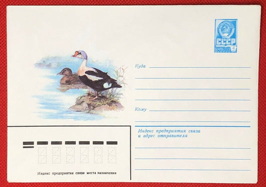 Russia - Postal Stationery / Pre-stamped Envelope mint - Birds / Ducks