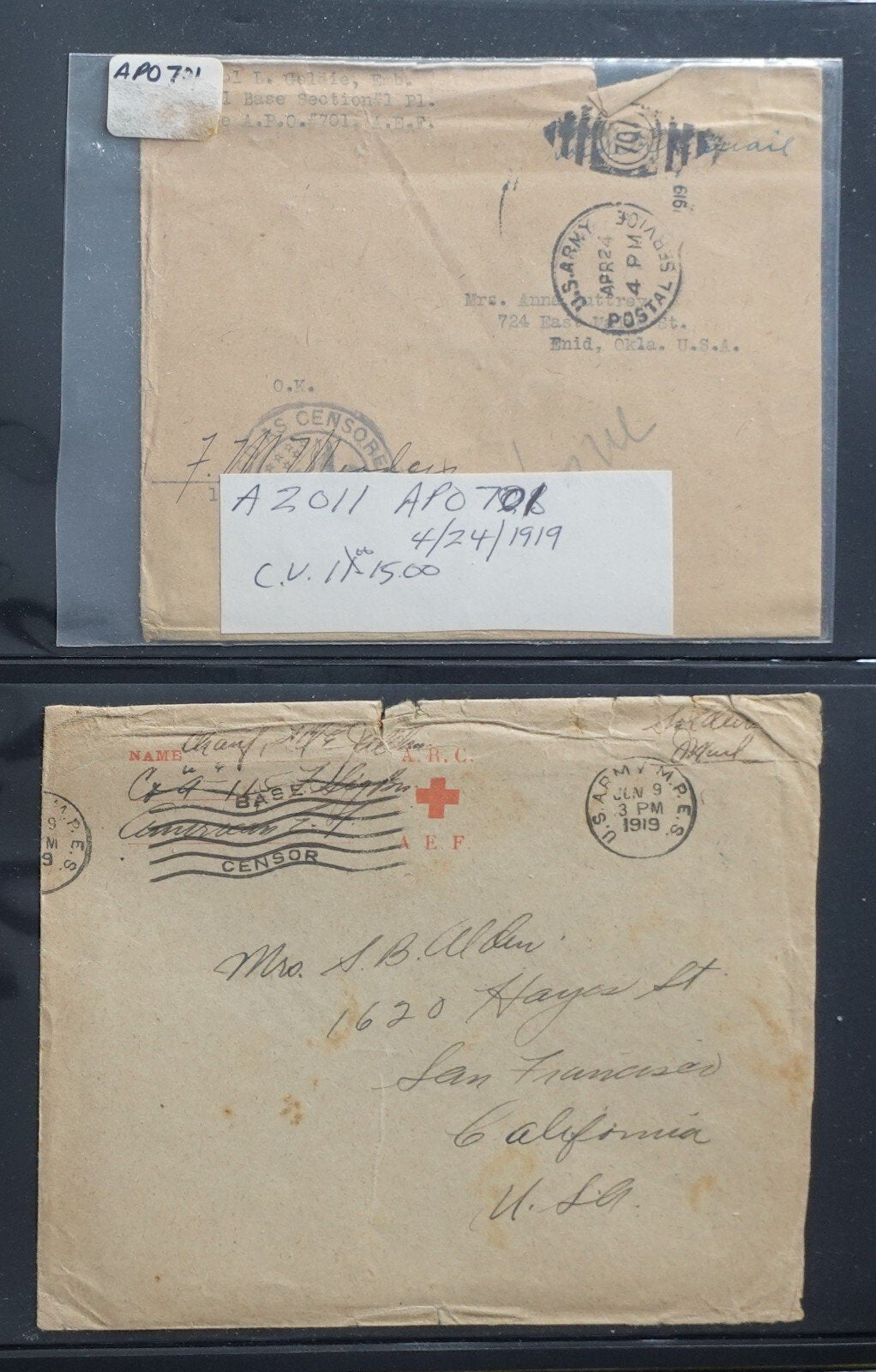 World War II Military Postal History, Cover & Ephemera Collection VIDEO ZAYIX