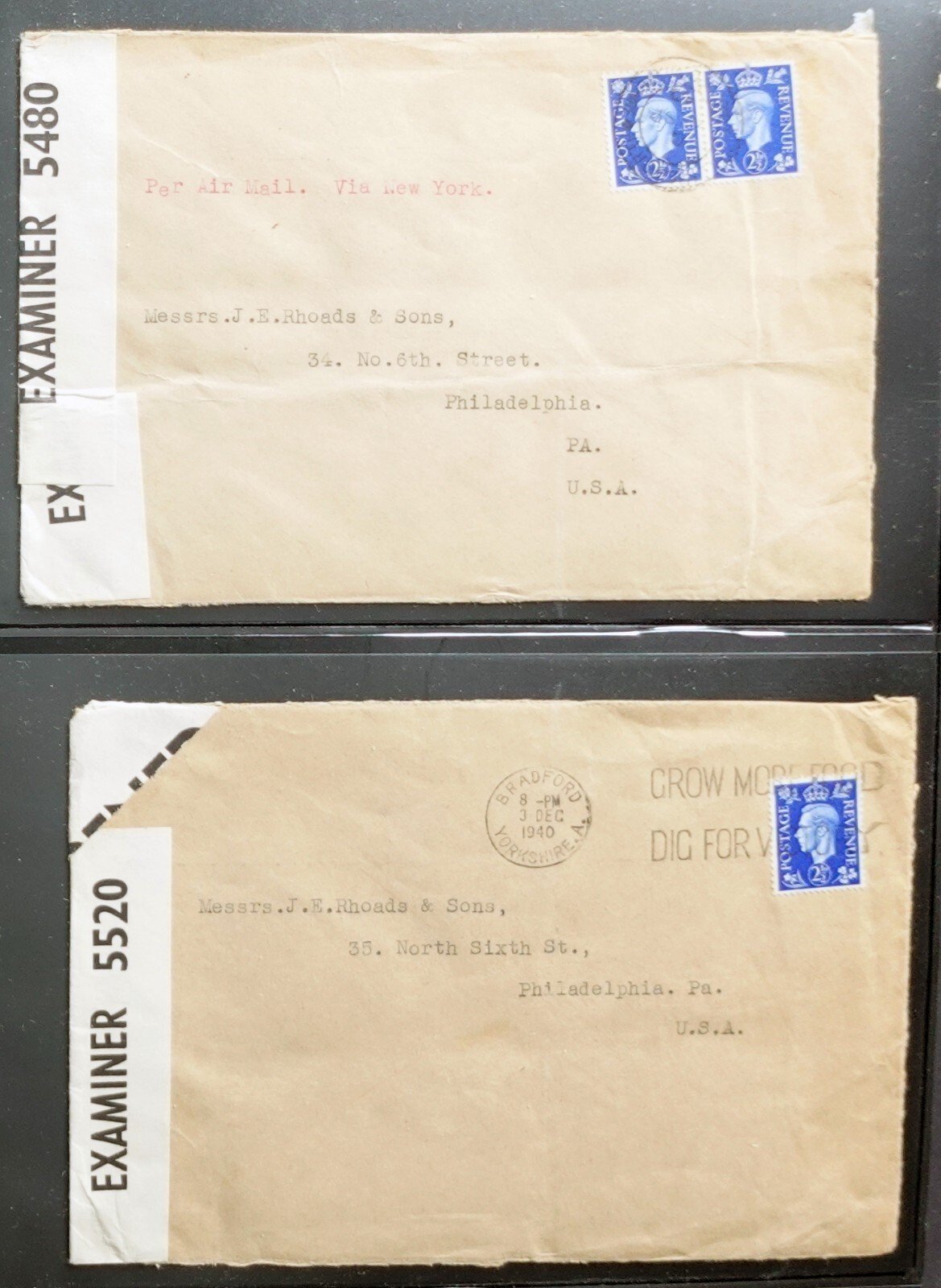 50+ World War, Censored, Open by Examiner, Postal History Covers AlbumM10 ZAYIX