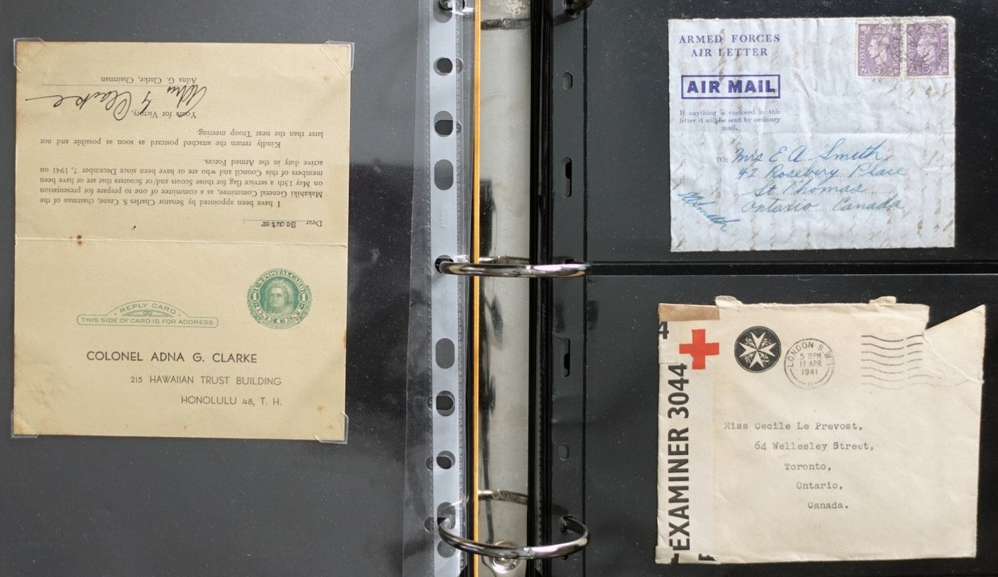 50+ World War, Censored, Open by Examiner, Postal History Covers AlbumM10 ZAYIX