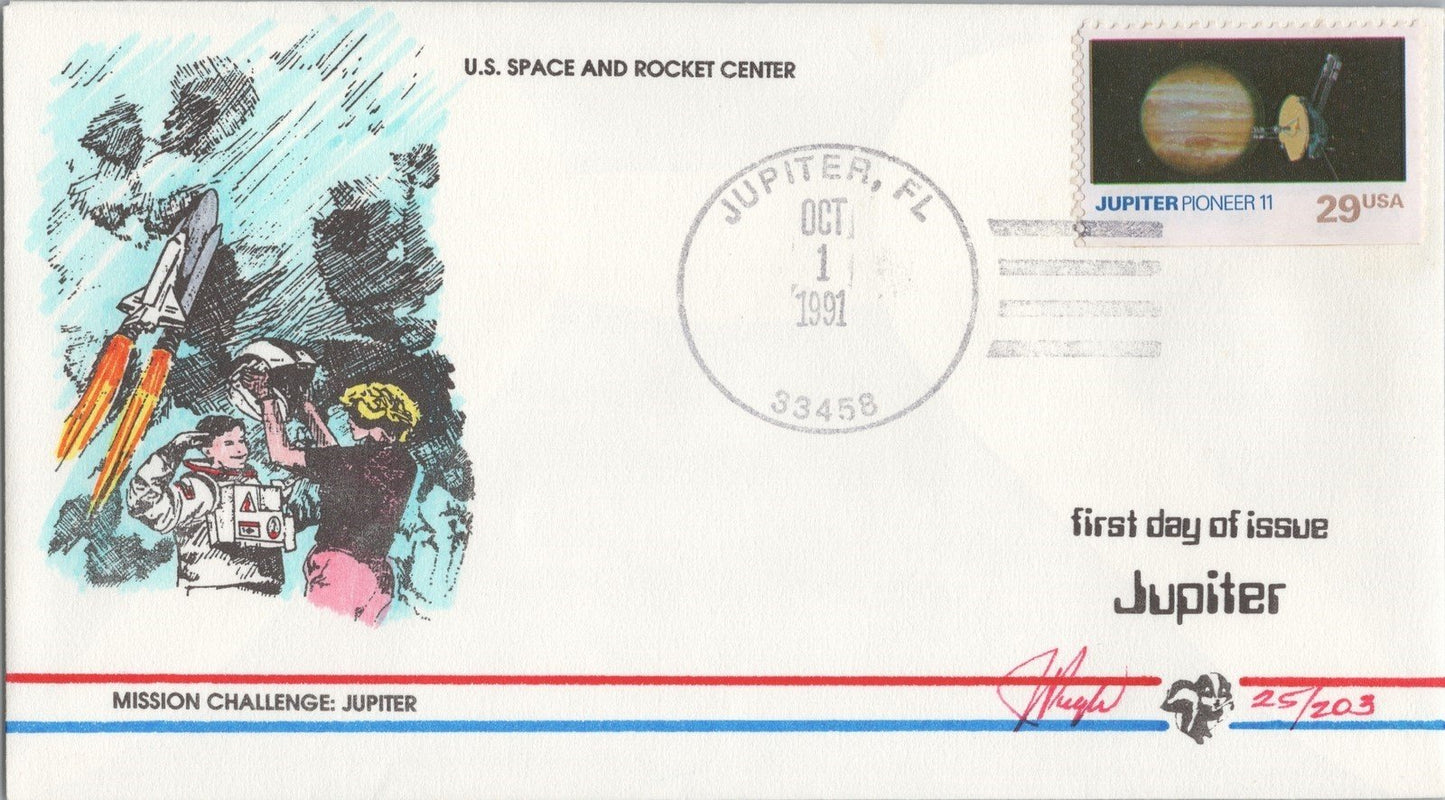 US 2573 FDC Pugh Hand Painted Signed Jupiter Unofficial city ZAYIX 061722SM33
