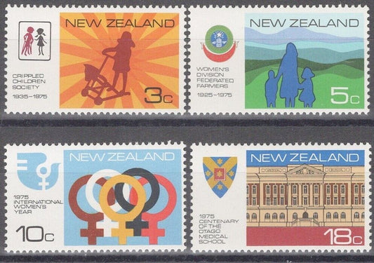 New Zealand 567-570 MNH Medical School Crippled Childrens Society