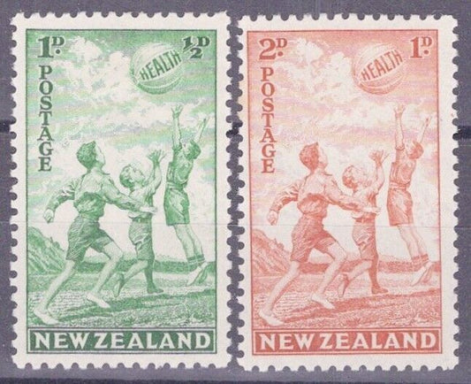 New Zealand B16-B17 MH Semi-Postal Children at Play