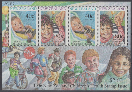 New Zealand B152a MNH Child Safety Children's Health Medical