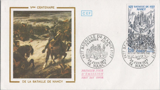 France FDC 1552 CEF cachet Battle of Nancy 600th anniversary 070422SM57