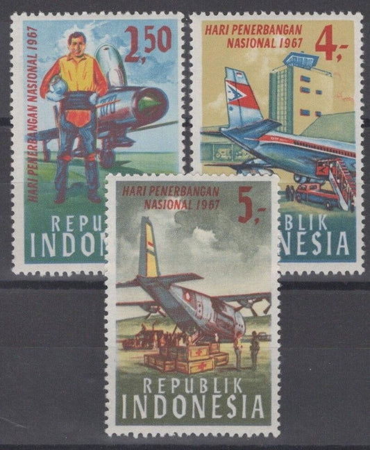 Indonesia 721-723 MH Aviation Day Planes