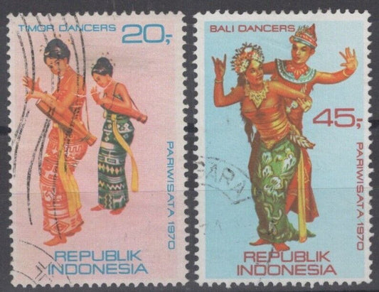 Indonesia 787, 788 Used Tourism Dancers Entertainment