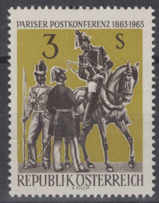 Austria 704 MNH Postal Clerk Horse