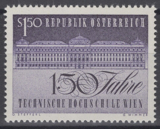 Austria 755 MNH University of Technology Communication 071122S28M